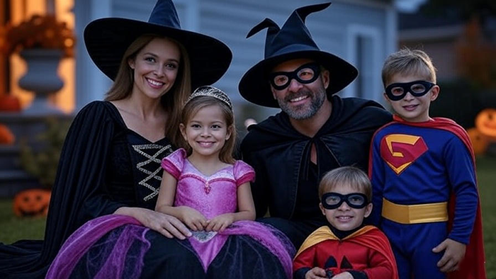 Coordinated Family Costumes