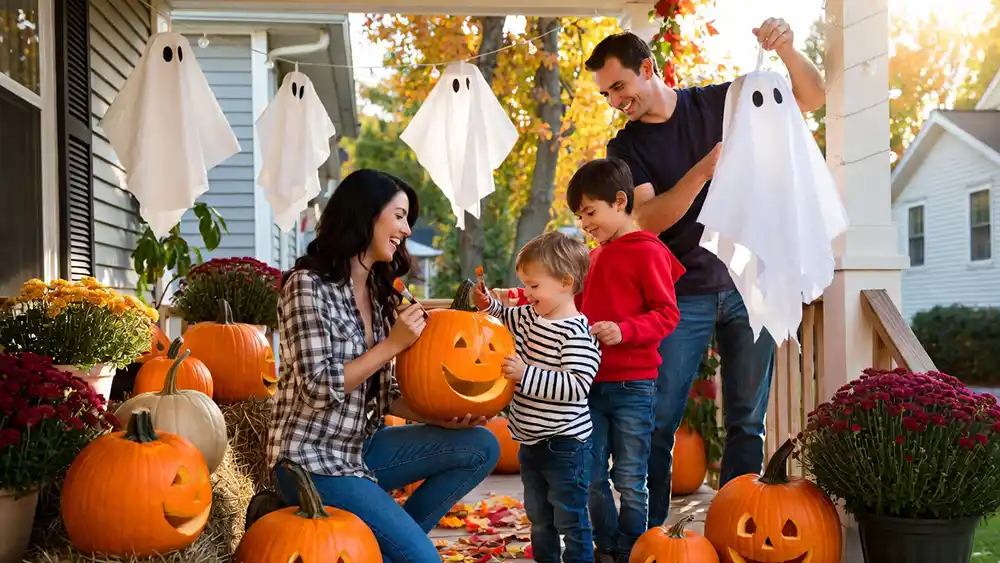 Porch Decorating on a Budget